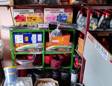 COMPLETE RANGE OF JHATKA MACHINE/ ELECTRIC FENCING ITEMS 