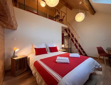 26 01 ESCALE 1695 Chambre PISTE ROUGE Lit DOUBLE3 FL