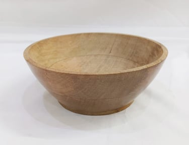 wooden bowl