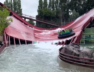 bellewaerde 2025 amazonia half pipe