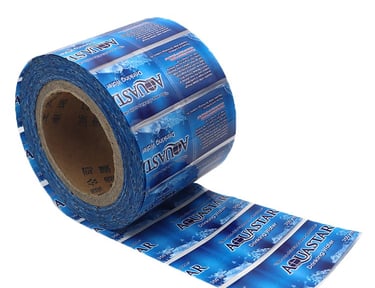 Bobina de etiquetas de agua