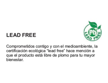 Certificación Lead Free