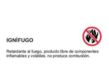 Certificación Ignífugo
