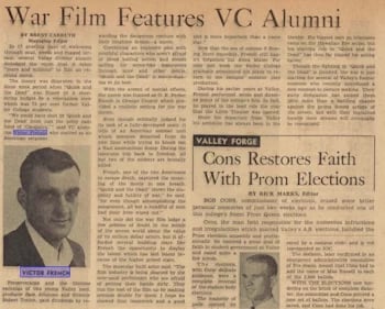 Victor French in Valley Star 1963-05-31