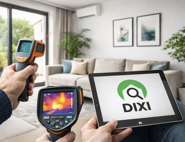 Diagnostic de performance énergétique DPE réalisé par DIXI