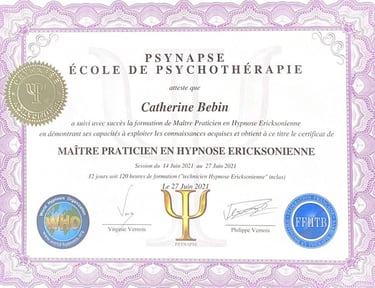 Maitre Praticien Hypnose