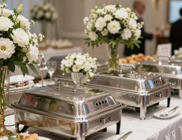 Close-up of a platter with golden falafel balls and creamy hummus drizzled with olive oil.