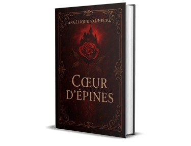 Romantasy Soft Dark Grey Coeur d'épines en relié - Angélique Vanhecke.