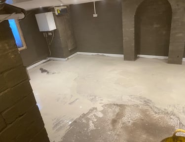 a cella waterproofed and damp proofed by general builds