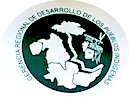 Official seal of the Gerencia Regional de Desarrollo de los Pueblos Indigenas with indigenous motifs.