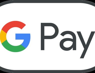 a google pay sign with the google pay logo