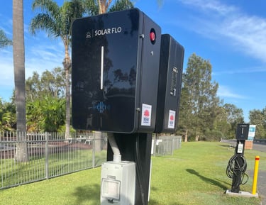4 x free EV charging stations for guests