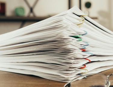 környezetvédelmi adminisztráció és hulladékbevallás papíralapú nyilvántartása