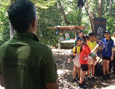 a man standing in front of a group of people
