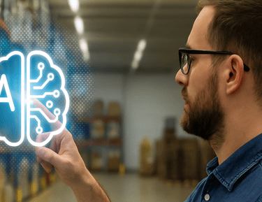 a man holding a brain map of a brain map