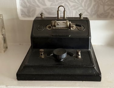Ebonite Case, Brownie 2 Crystal Set, 1925