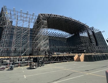 Rigging and staging 