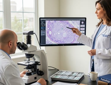 Consultoria em patologia, revisão anatomopatológica, segunda opinião