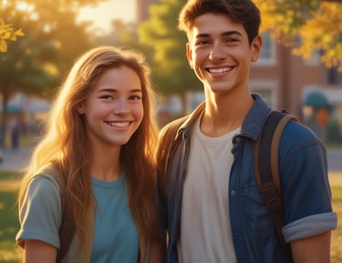 A friendly healthcare provider explaining vaccine benefits.