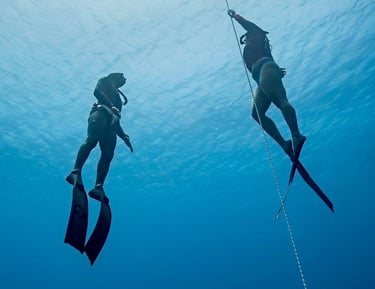 Freediving on Curacao
