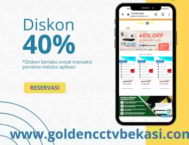 Promo paket cctv terbaik hingga 40%