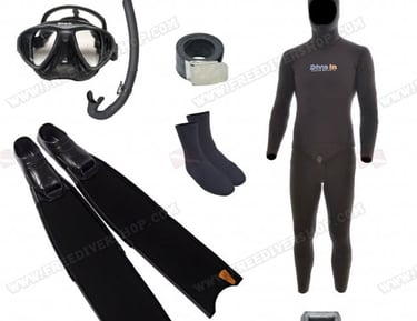 Freediving Gear for rent on Curacao