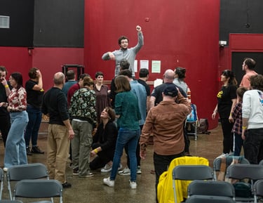 Photo stage d'improvisation Constellations Éphémères