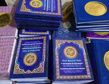 Cetak buku Yasin Dundung Print Makassar