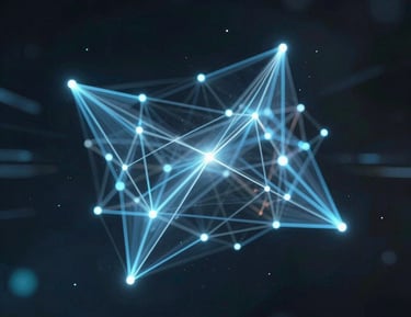 Technician setting up network cables in a rural farm control room.