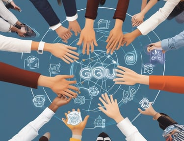 A boardroom scene with executives discussing strategic transformation.