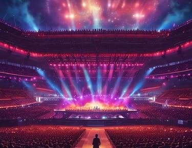 A sleek shuttle van waiting outside a cruise terminal with passengers ready to embark.