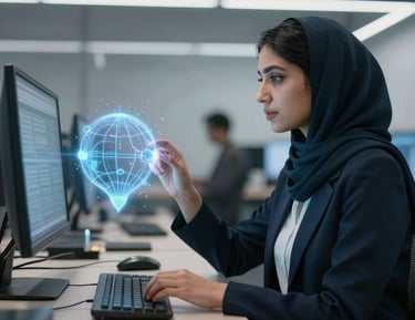 تحليل البيانات بالذكاء الاصطناعي ياسمين شارك لانظمة التتبع 