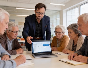 Alexandre Gagné, formateur en IA