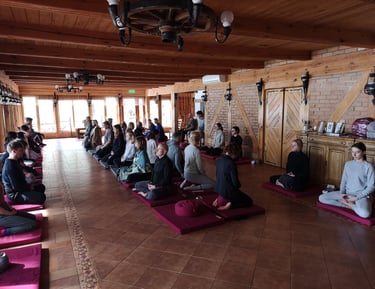 Zen Meditacija, kvėpavimo pratybos, zen retreat, tylos, sąmoningumo stovykla