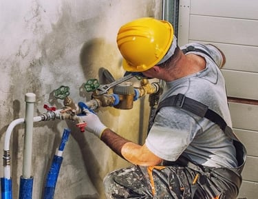 Water heater installation