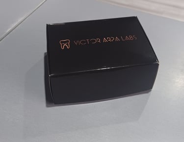 a black box with a toothbrush and a toothbrush