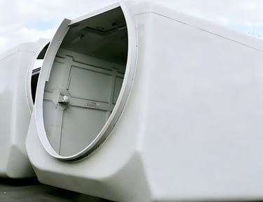 PDCPD Wind Turbine Covers, Nacelle Covers, Wind Turbine Housings, and Air Deflectors