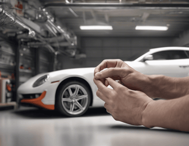 En burk Mechanic Wipes på arbetsbänken, redo för snabb rengöring.