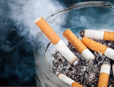Cigarette smoke odor removal requires professional odor treatment