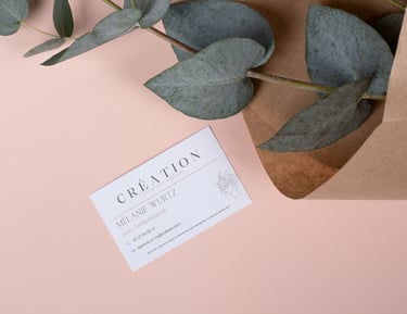 création cartes de visites