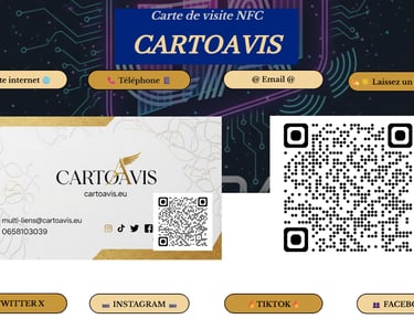 carte de visite cartoavis 