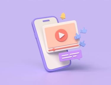a smartphone with a video game on the screen