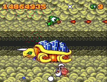 Coryoon - Golden Gamera Boss