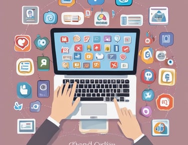 The image features the words 'LOGO DESIGN' in large, bold letters against a dark background, with a spotlight creating a shadow effect on the wall.