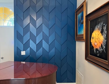 Custom made wooden wall unit- Britto's Home Improvement