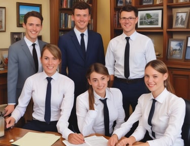 A dimly lit arched corridor with a neon sign reading 'Hotel Roma' glowing in red. Two people walk together under the warm, ambient lighting, which casts reflections on the stone floor. The corridor is lined with closed storefronts.