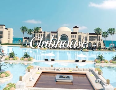 a large pool with a large swimming pool and a large building at cala sahl hasheesh