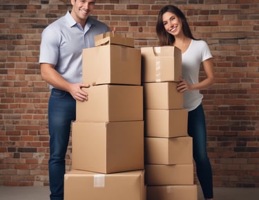 A mobile phone displaying a webpage about a summer cosmetics promotion sits on a light blue surface. Next to it, a large pair of brown sunglasses with a glossy frame and a black lip balm tube labeled 'GRIN' are placed. The screen shows a person wearing a yellow jacket against a wooden backdrop.