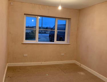 Builders in Worcester laying foundation for new build home