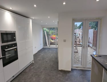 Rear house extension in Malvern adding new dining and living space
